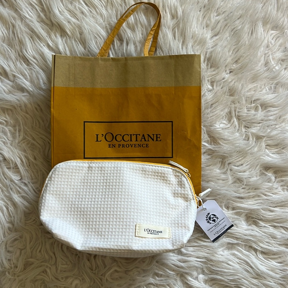 L’OCCITANE Makeup Bag NWT